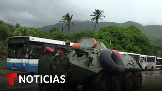 Cuba dice que ha evacuado medio millón de personas ante proximidad de Melissa | Noticias Telemundo