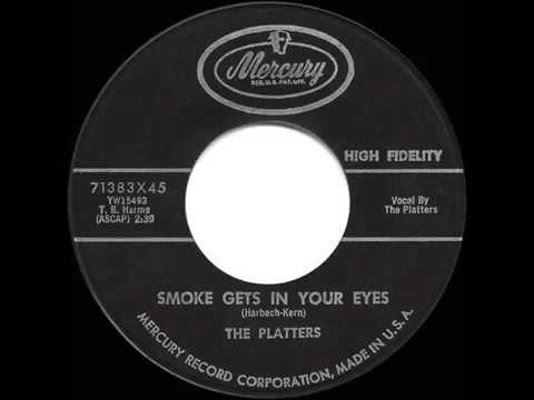 1959 HITS ARCHIVE  Smoke Gets In Your Eyes   Platters a #1 record