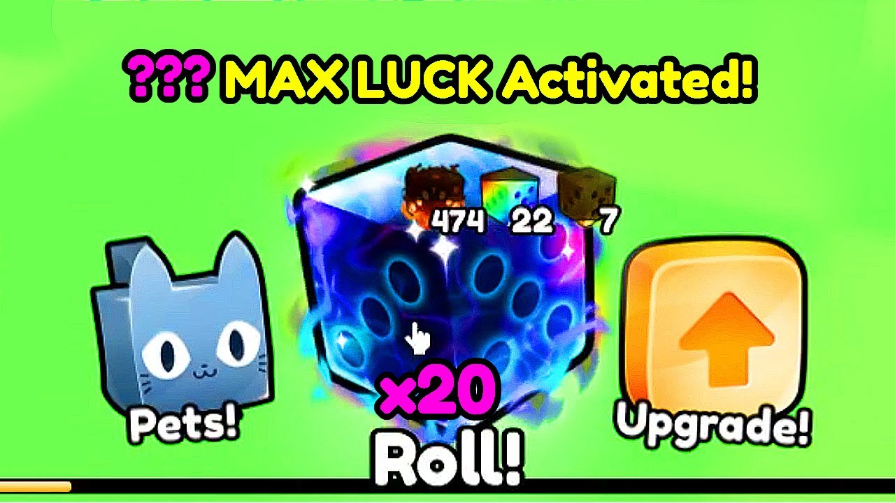 Using MAX LUCK for HUGE INFERNO CAT? (Pets Go)
