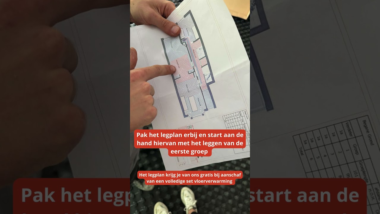 Noppenplaten met dekvloer