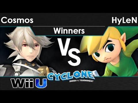 Cyclone 1 - Cosmos (Corrin) vs SM | HyLeN (Toon Link) Winners - Smash 4