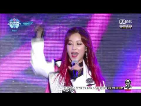 161023 MATILDA(마틸다) - You Bad! Don't Make Me Cry(넌 Bad 날 울리지마) @ M SUPER CONCERT