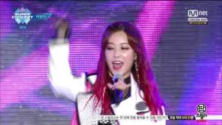 161023 MATILDA(마틸다) - You Bad! Don't Make Me Cry(넌 Bad 날 울리지마) @ M SUPER CONCERT