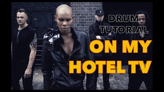 # 13 – Sunk Anansie: On my hotel TV DRUM TUTORIAL + PDF