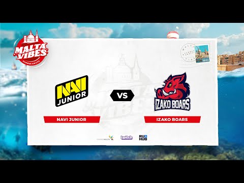 NAVI Junior vs Izako Boars - Malta Vibes - bo1 - de_dust2 [sleepsomewhile]