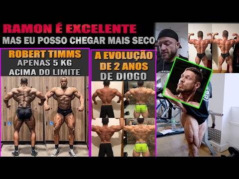 Urs elogia muito Ramon e diz como pretende vencê-lo + Robert Timms começa prep + Diogo Montenegro