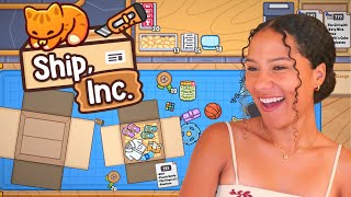 i can't stop SHIPPING!!📦 cozy packing sim, SHIP INC.