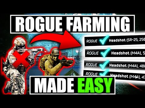 NO RISK ROGUE FARMING!! Escape From Tarkov PVE