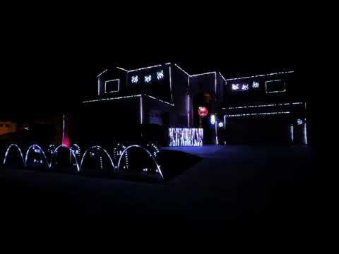Asking Alexandria - When The Lights Come on - 2022 Halloween light show