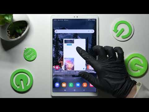 Samsung Galaxy TAB A7 Lite - How to Open Apps in Pop Up View | Enable Floating Windows