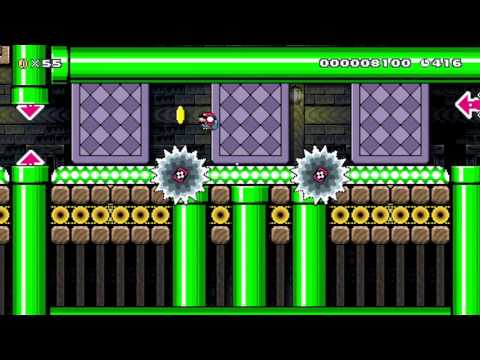 [Wıı] Honeydew Factory 3 by Kosten - SUPER MARIO MAKER - No Commentary 一 1AJ