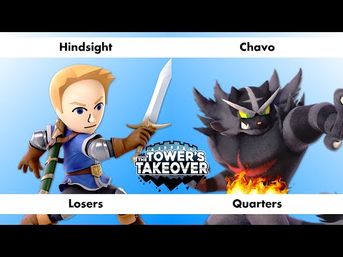 Losers Quarters: Chavo (Incineroar) vs Hindsight (Mii Swordfighter) - The Tower's Takeover #9