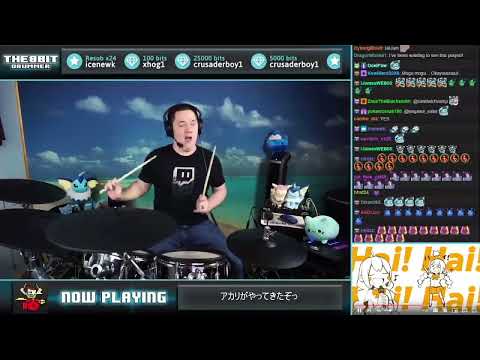 The8BitDrummer plays アカリがやってきたぞっ by GYARI feat. Kizuna Akari