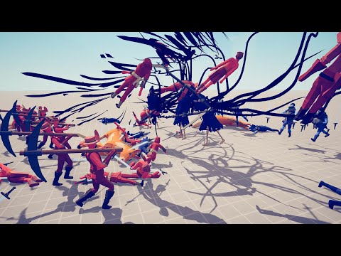 Legacy Team + Wild West Team vs Every Unit - Totally Accurate Battle Simulator TABS