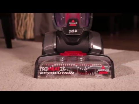 proheat 2x cleaner pet carpet bissell revolution spraying spray operation