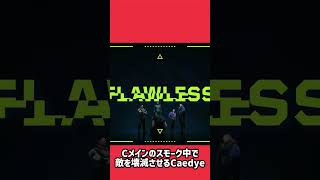 Cメインのスモーク中で敵を壊滅させるCaedye #valorant #valorantchampions #valorantclips #ヴァロラント