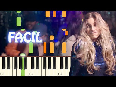 Bloqueo - Lele Pons & Fuego - Piano - Facil - Lento - Synthesia