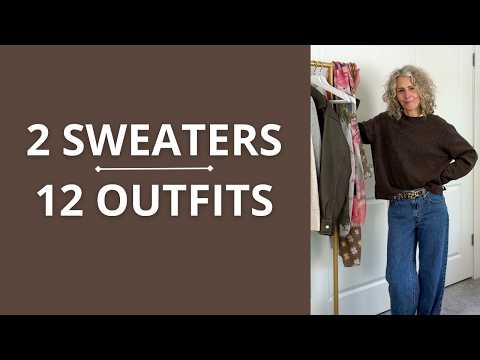 Sweater Weather Outfits | How to Style 2 Sweaters for 12 Easy Looks