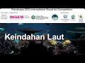 PERTANDINGAN SENI VISUAL ANTARABANGSA PLANETOPIA 2023 VIDEO STIMULASI TERUMBU KARANG 1