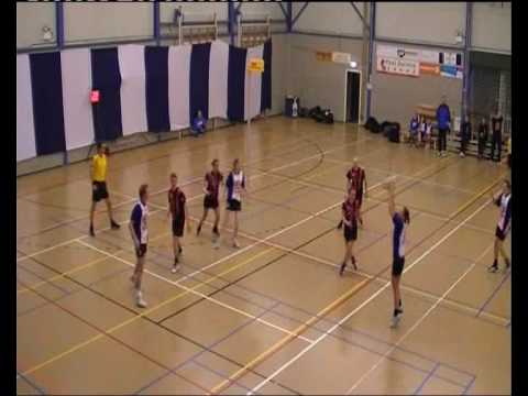 Korfbal: VADA/BAT continental - Mid Fryslan winnende goal 15 seconden voor tijd