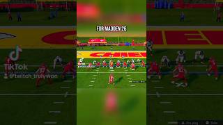 Madden 26 reach for more yard #madden #madden26