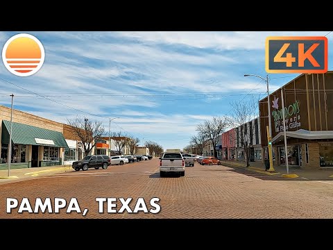 Pampa, Texas!  Drive with me!