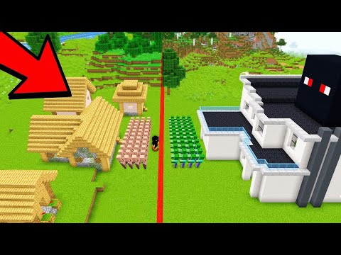 Los Aldeanos Separaron Nuestra Aldea por la Mitad contra Los Zombies