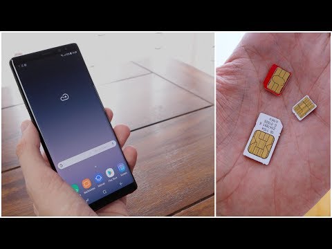 Samsung Galaxy Note 8 - Einrichtung, um sofort loslegen zu können + Iris-Scanner &amp; SIM einlegen