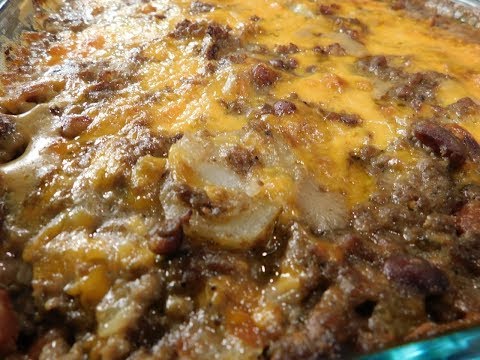 Southern Hamburger and Potato Casserole (easy recipe) Video