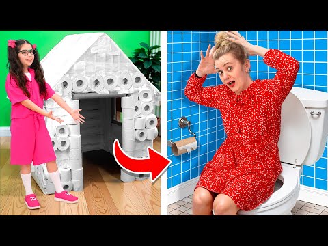 Cardboard and fluffy houses and other adventures for kids