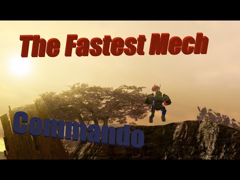 MechWarrior Online The Fastest Mech Commando!