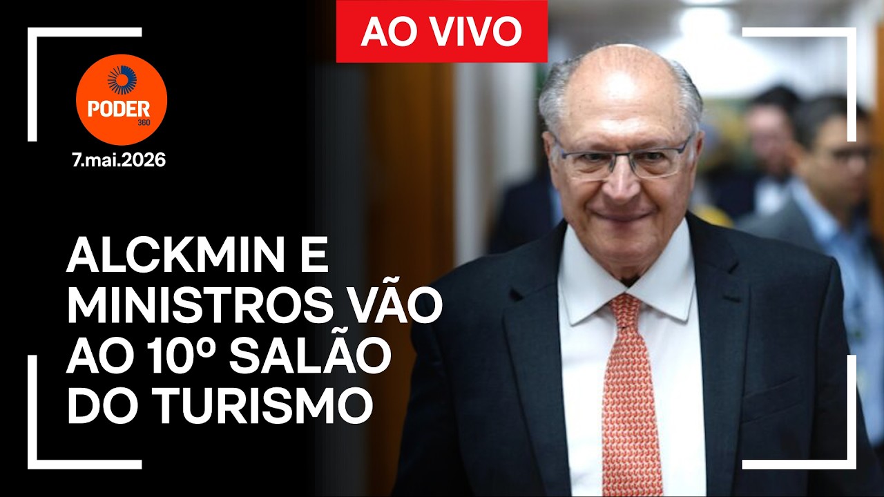 Ao vivo: Alckmin, Guimarães e ministros vão ao 10º Salão do Turismo