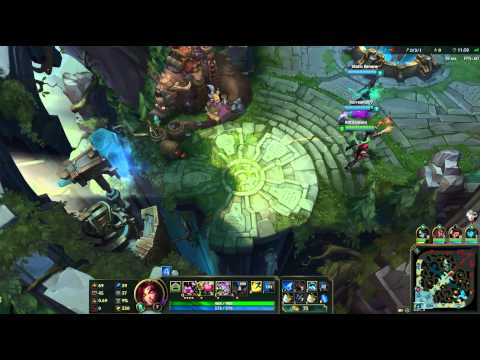 League of Legends - Zyra/Lucian vs. Ashe/Trundle