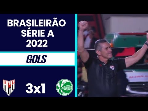 Gols | Atletico-GO 3x1 Juventude | Série A 2022 - 13ª Rodada (Premiere)