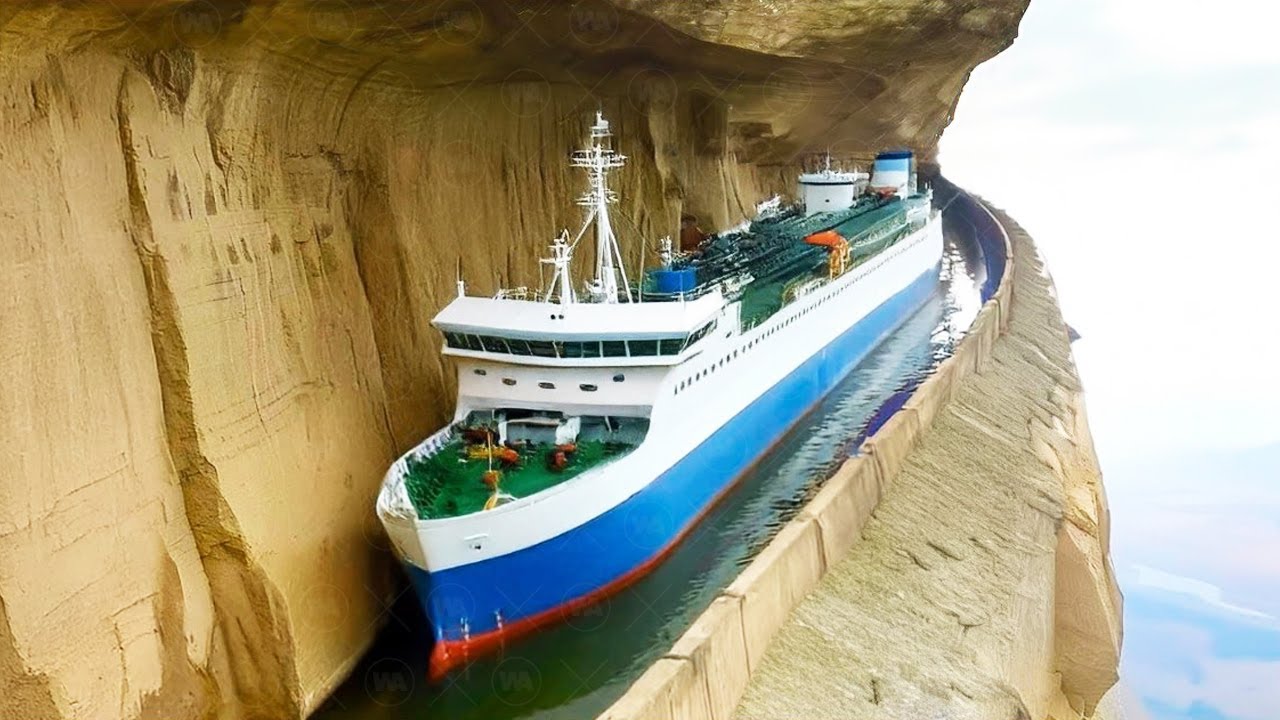 Voici Comment La Chine A Rendu Possible La Navigation Au-dessus Des Montagnes