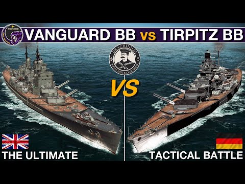 Tirpitz Battleship vs Vanguard Battleship (Semi Final) | War On The Sea