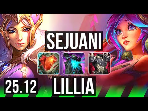 SEJUANI vs LILLIA (JGL) | KR Master | 25.12