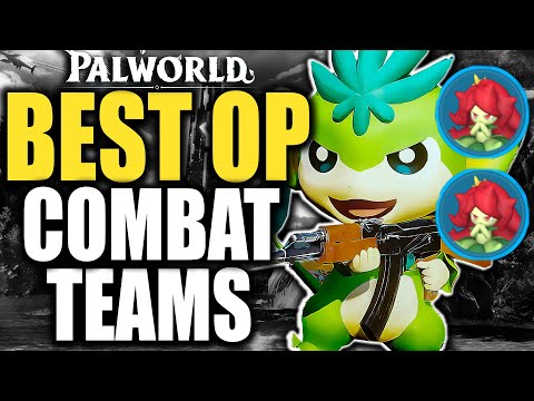 Palworld BEST OP Pals for COMBAT to BUILD the PERFECT TEAM