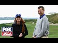 Drone footage of CHAMBERS BAY Hole 1 ��� U.S Open.