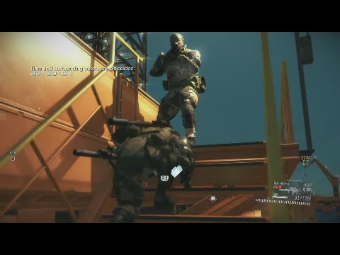 MGSV FOB support platform infiltration   No alarms triggered