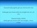 Foxy Brown - Get Me Home ft BlackStreet  (Lyric Video)