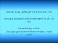 Foxy Brown - Get Me Home ft BlackStreet (Lyric ...