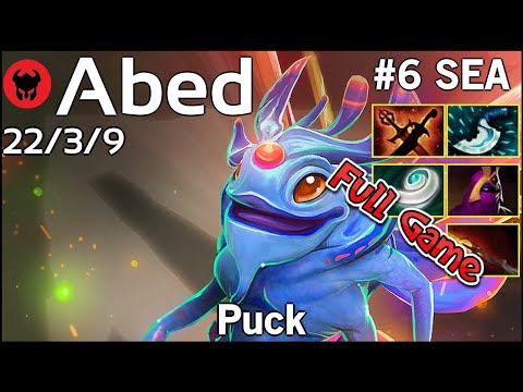 Abed [Fnatic] plays Puck!!! Dota 2 Full Game 7.20