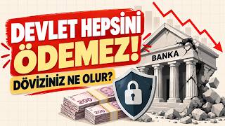 "Devlet Zaten Öder" Demeyin! Banka Batarsa Paranıza Gerçekte Ne Olur?
