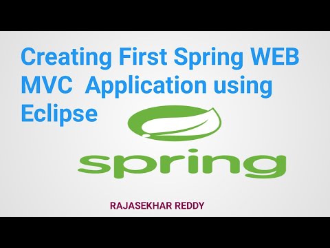 Spring MVC Tutorial for Beginners |  Creating first Spring WEB MVC  Application using Eclipse IDE