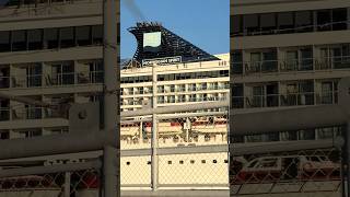 クルーズ客船「NORWEGIAN SPIRIT（ノルウェージャン・スピリット）」　アメリカのクルーズ客船　広島港クルーズターミナル  広島市南区宇品海岸３丁目１２  #広島 #広島港 #クルーズ客船