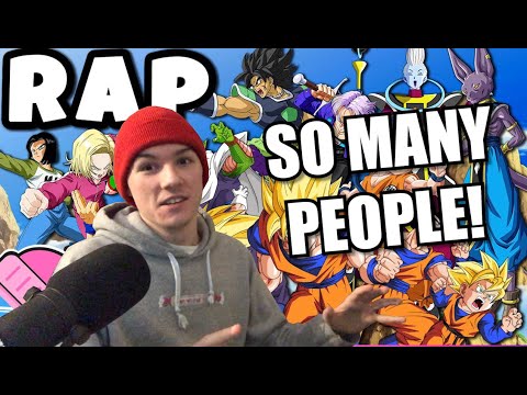 GAMEBOYJONES DRAGON BALL RAP CYPHER REACTION!