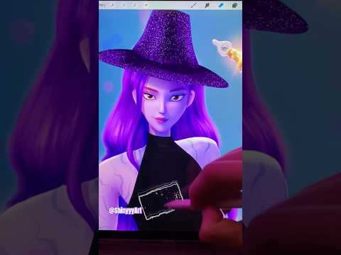 💜 Rumi being a Demon ✨ #kpopdemonhunters #huntrix  #transformation #glowup #rumi