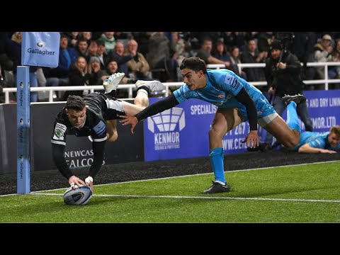 Newcastle Falcons v Gloucester Rugby | Match Highlights | Gallagher Premiership 2022-23 | Round 21