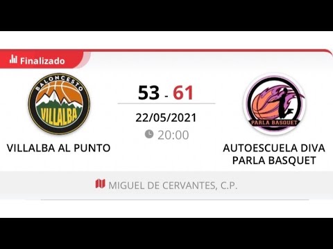 Junior masc B VILLALBA AL PUNTO - PARLA BASKET